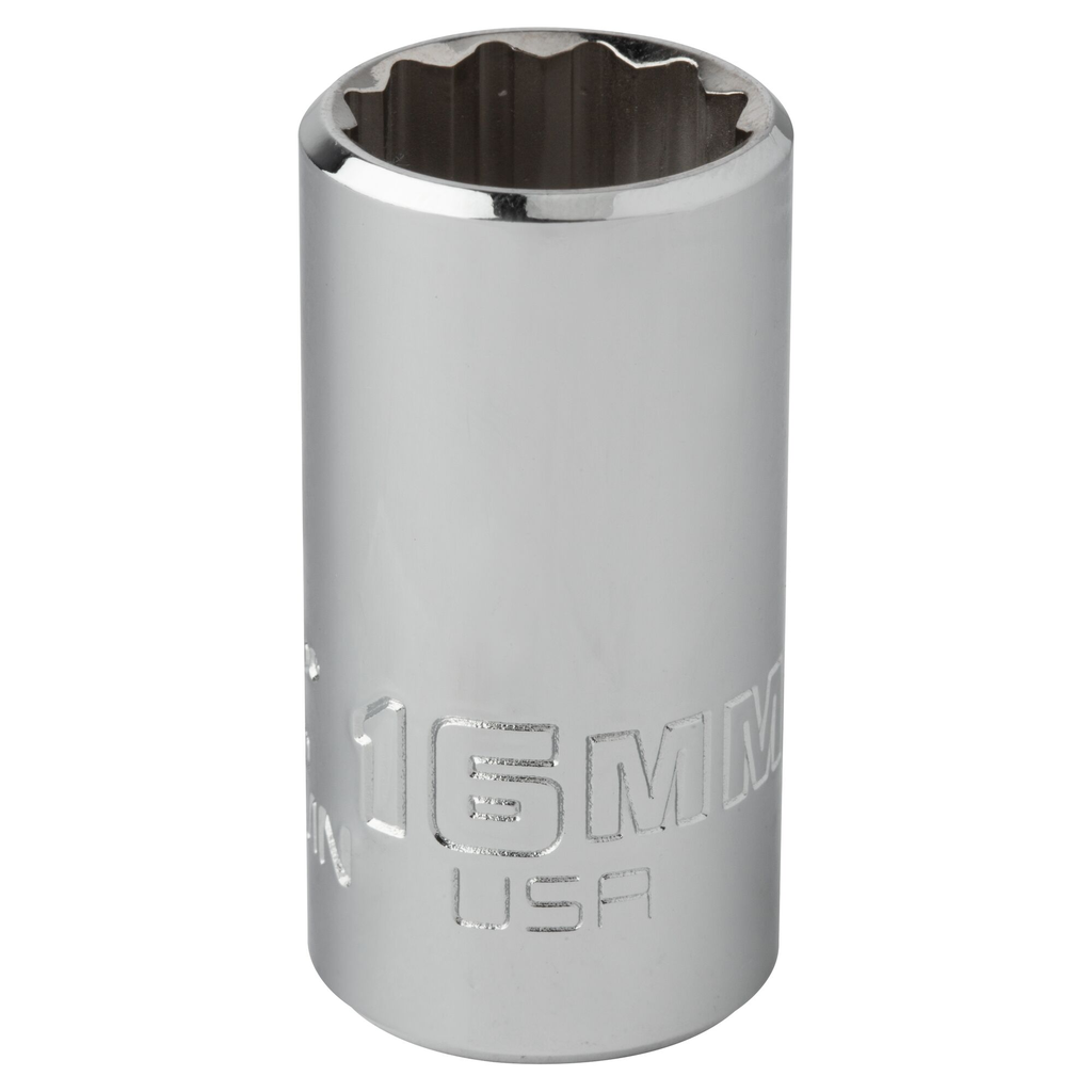 PROTO 1/2In Dr Mm Inter Skt 16Mm - 12 Pt