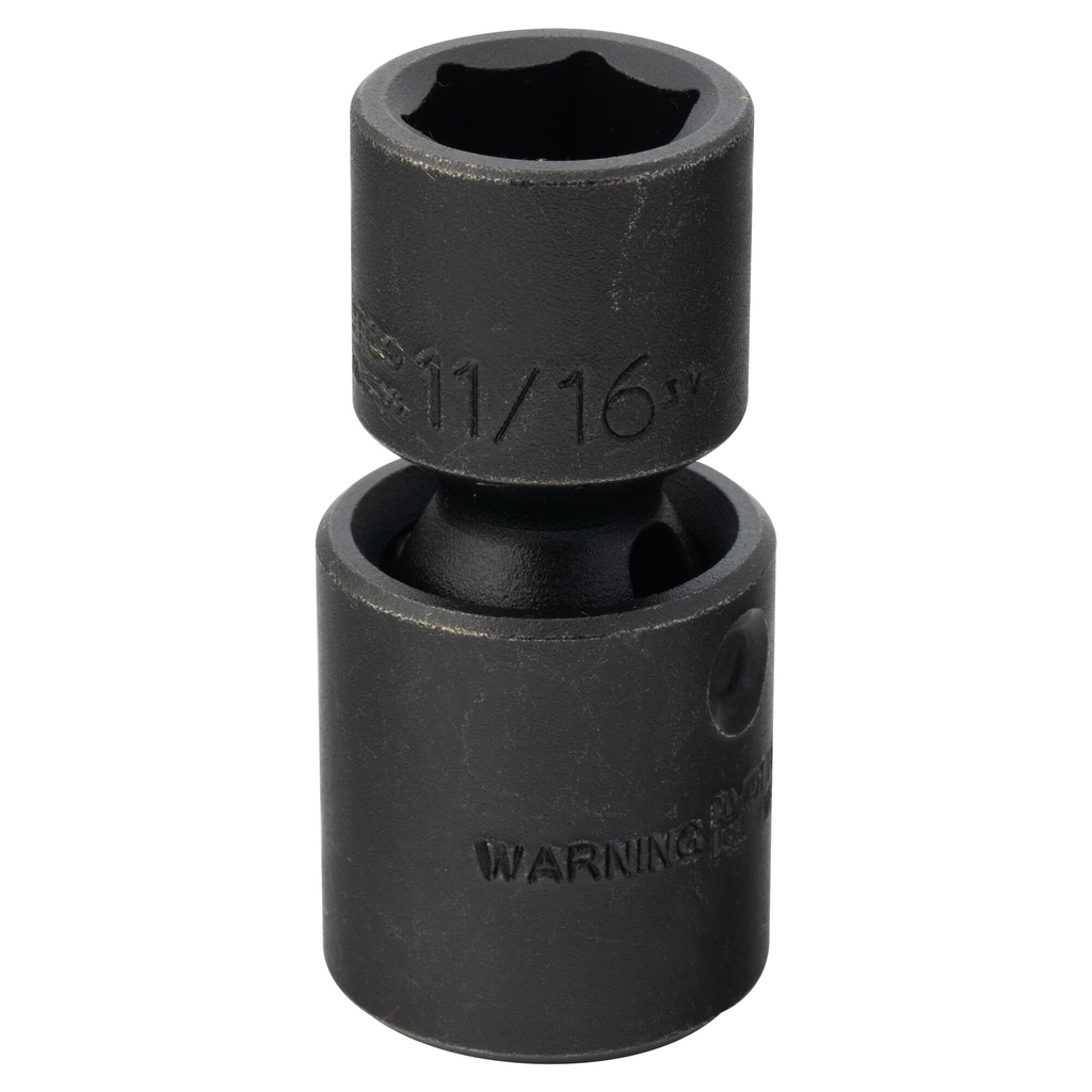 Proto® 1/2" Drive Universal Impact Socket 11/16" - 6 Point 1/ea