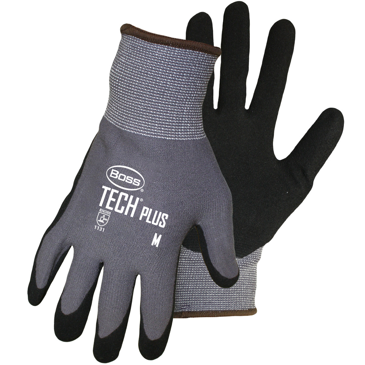 Boss® 1UH7830  SeamlessGlove Coated, Size S, Gray