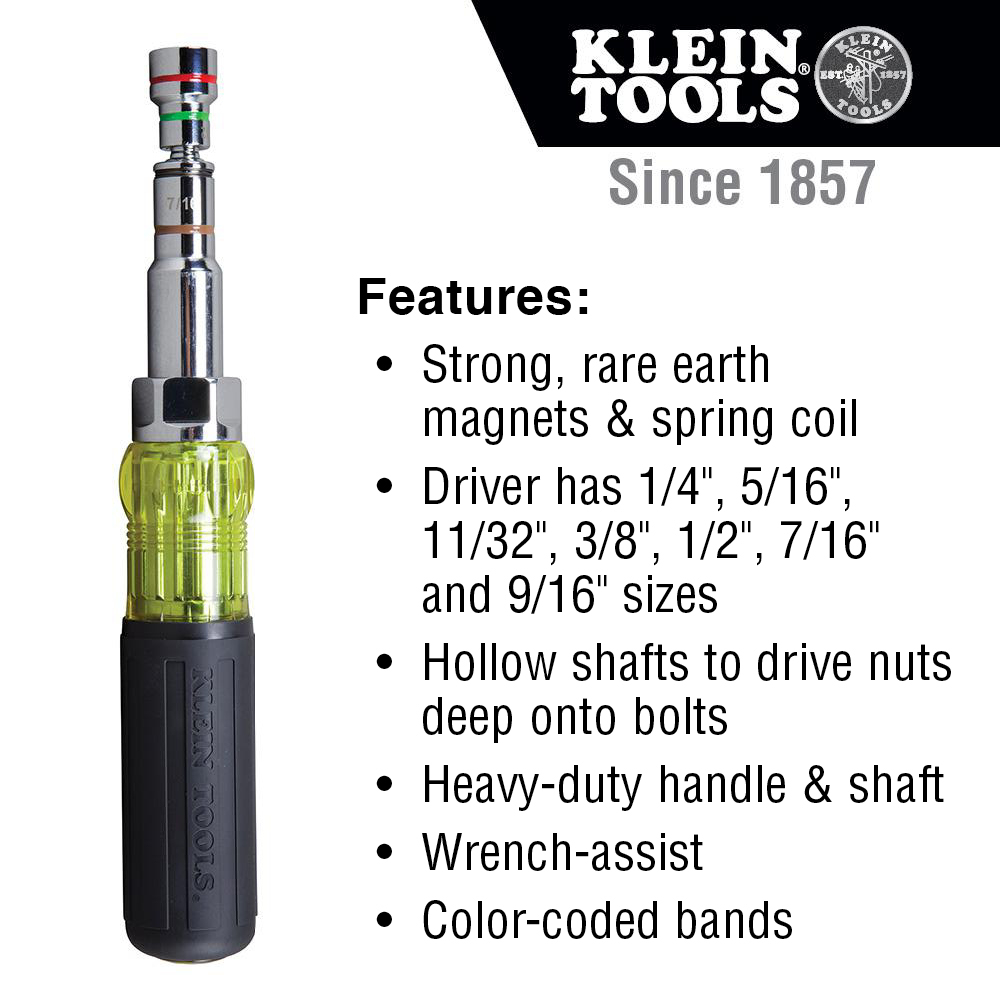 Klein 7-in-1 Nut Driver