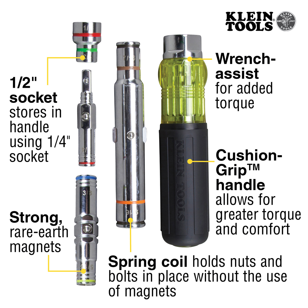 Klein 7-in-1 Nut Driver