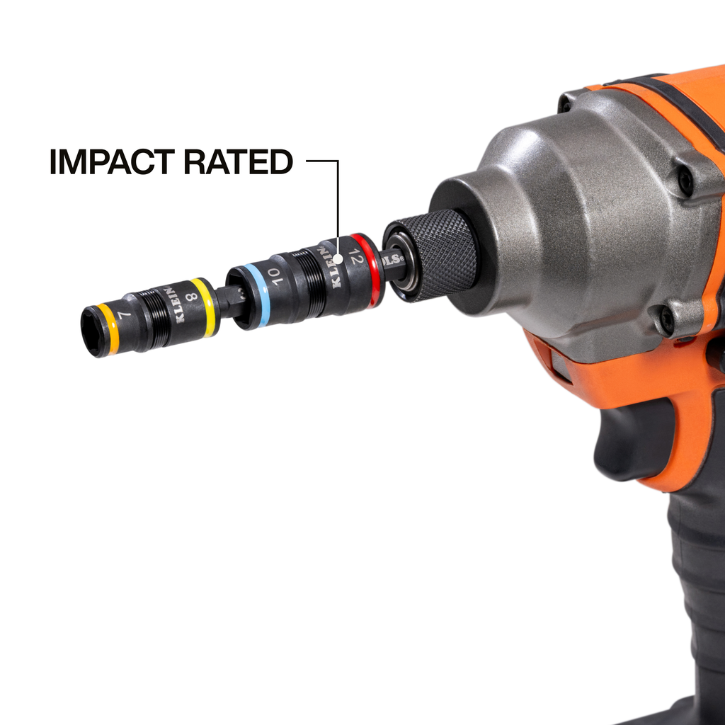 4-in-1 Impact Rated Flip Socket Set, Metric