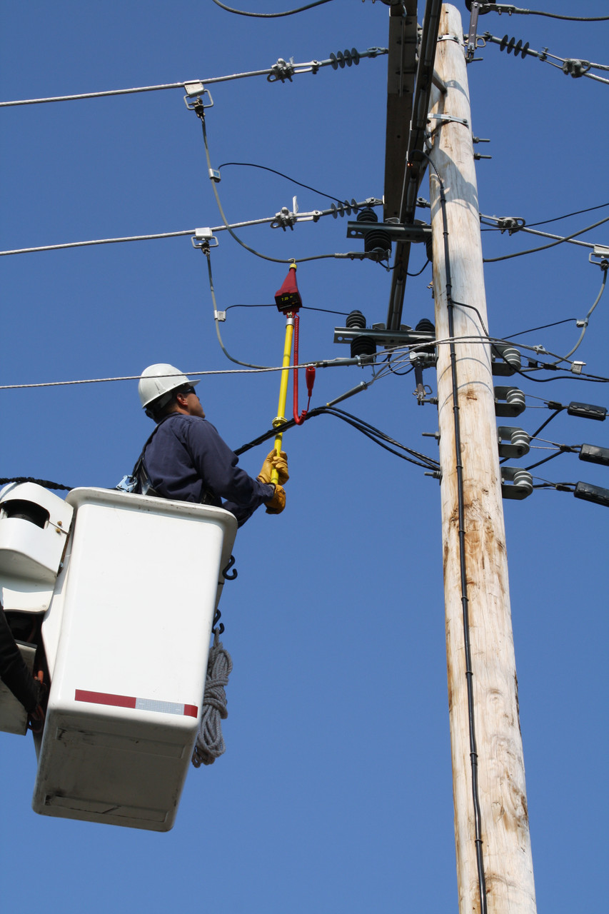 GREENLEE Single Stick Voltmeter 5V-25kV, OH Kit, Base