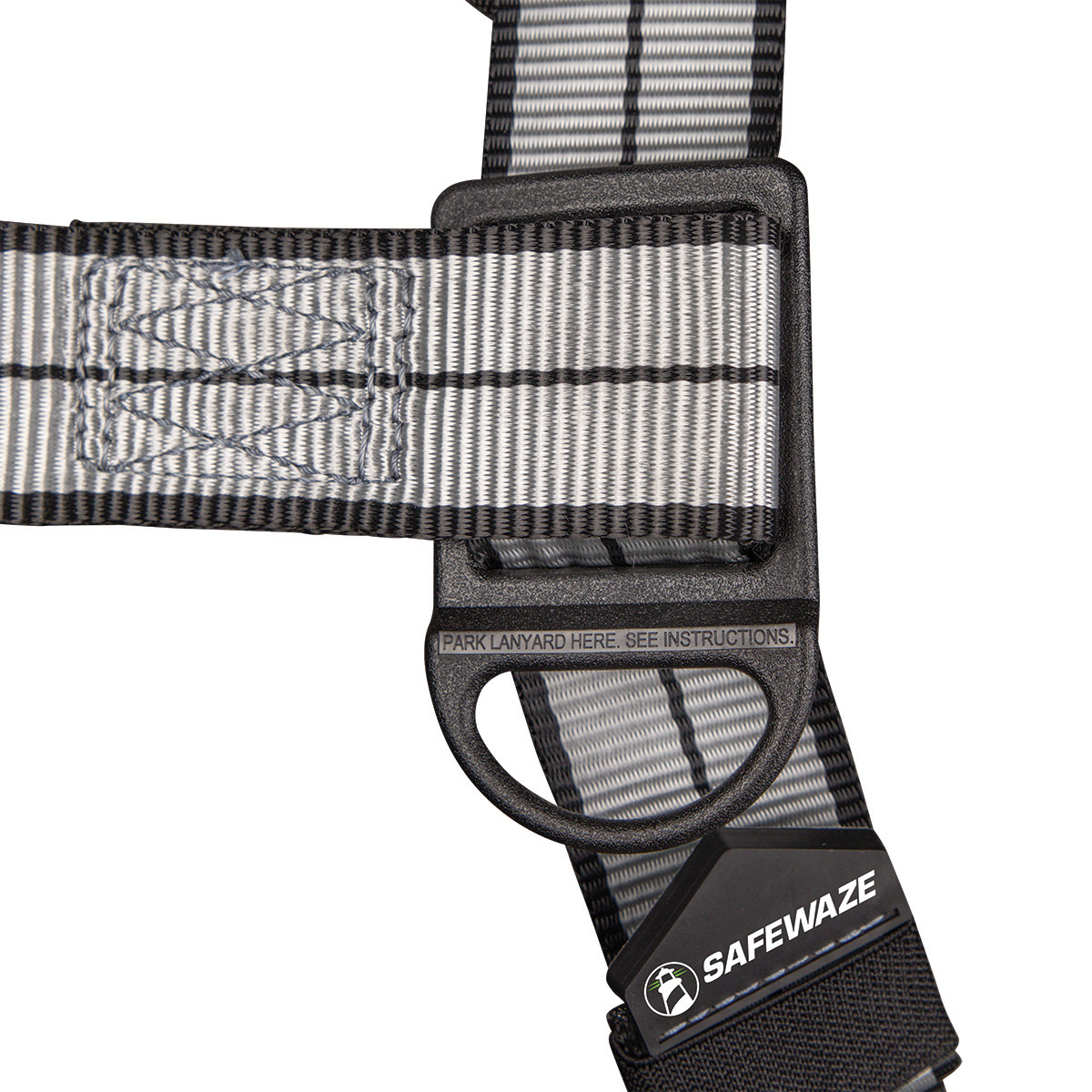 SAFEWAZE PRO+ Slate Full Body Harness: Alu 3D, Alu QC Chest, TB Legs (2X)