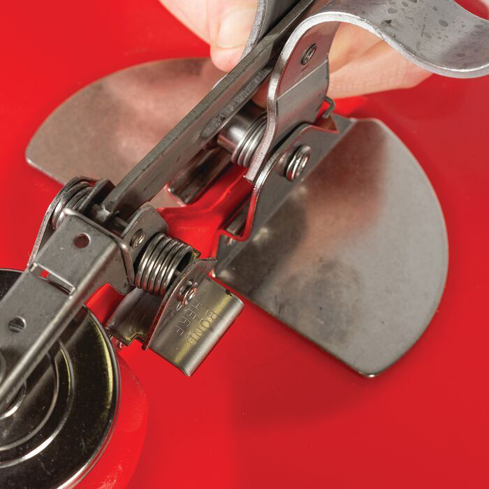 5 Gallon Plastic Safety Can, Type I, Stainless Steel Hardware, Red - 14561