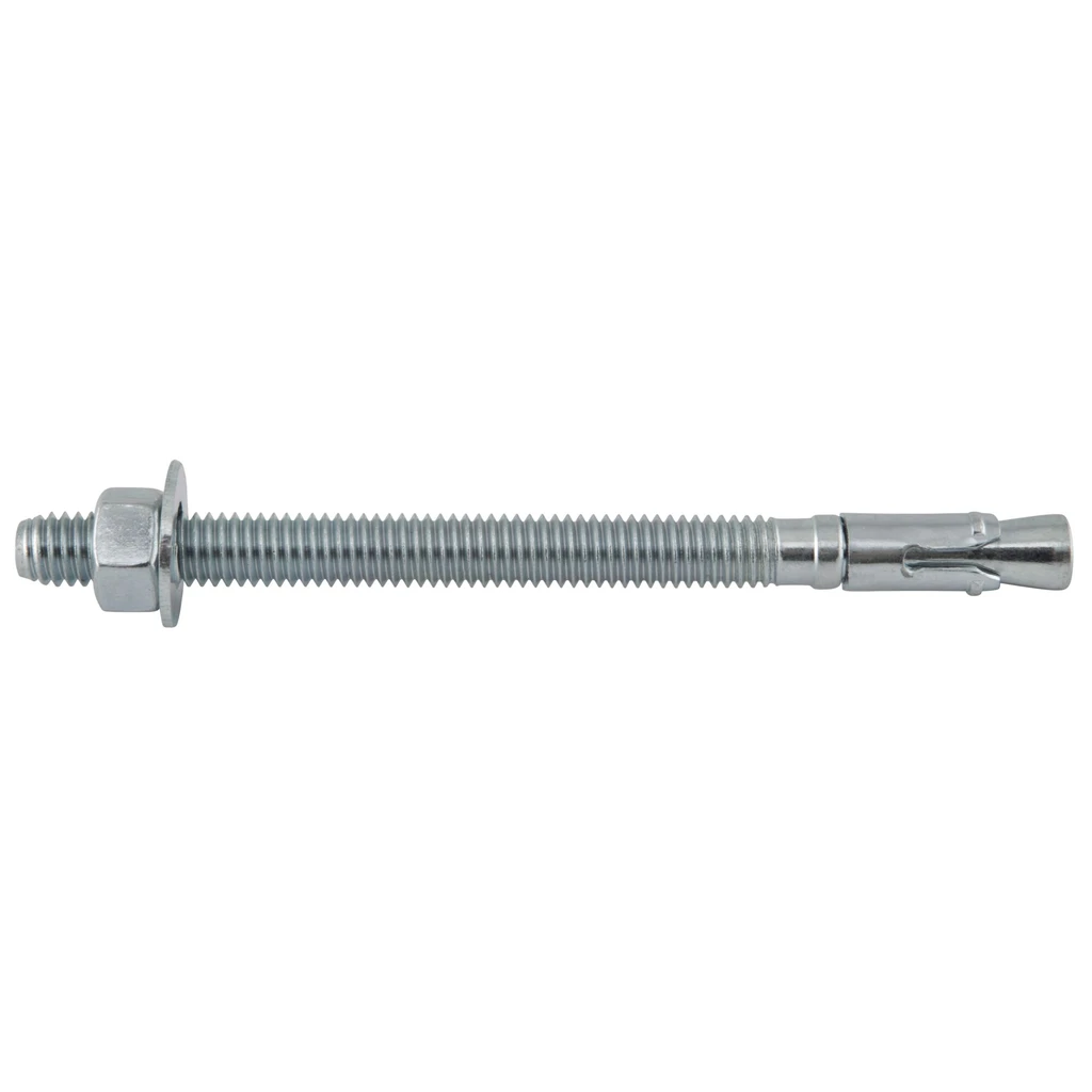 DEWALT 3/8 In. X 5 In. Power-Stud Carbon Steel Wedge Expansion Anchor Qty: 50