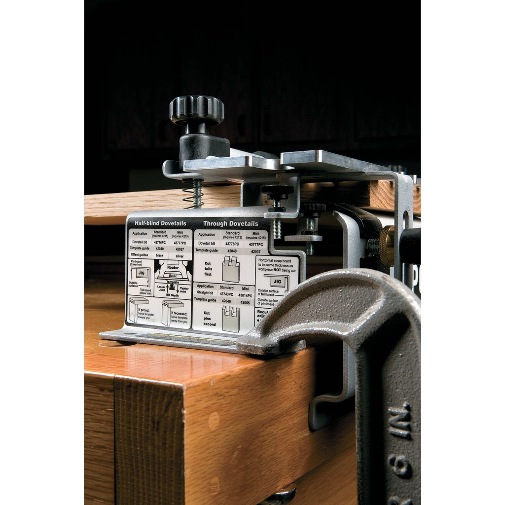 PORTER CABLE 12" DELUXE DOVETAIL JIG COMBINATION KIT