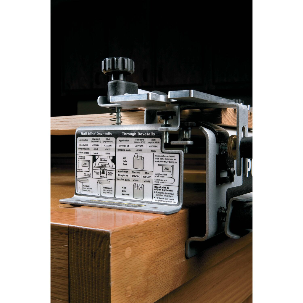 PORTER CABLE 12" DELUXE DOVETAIL JIG COMBINATION KIT
