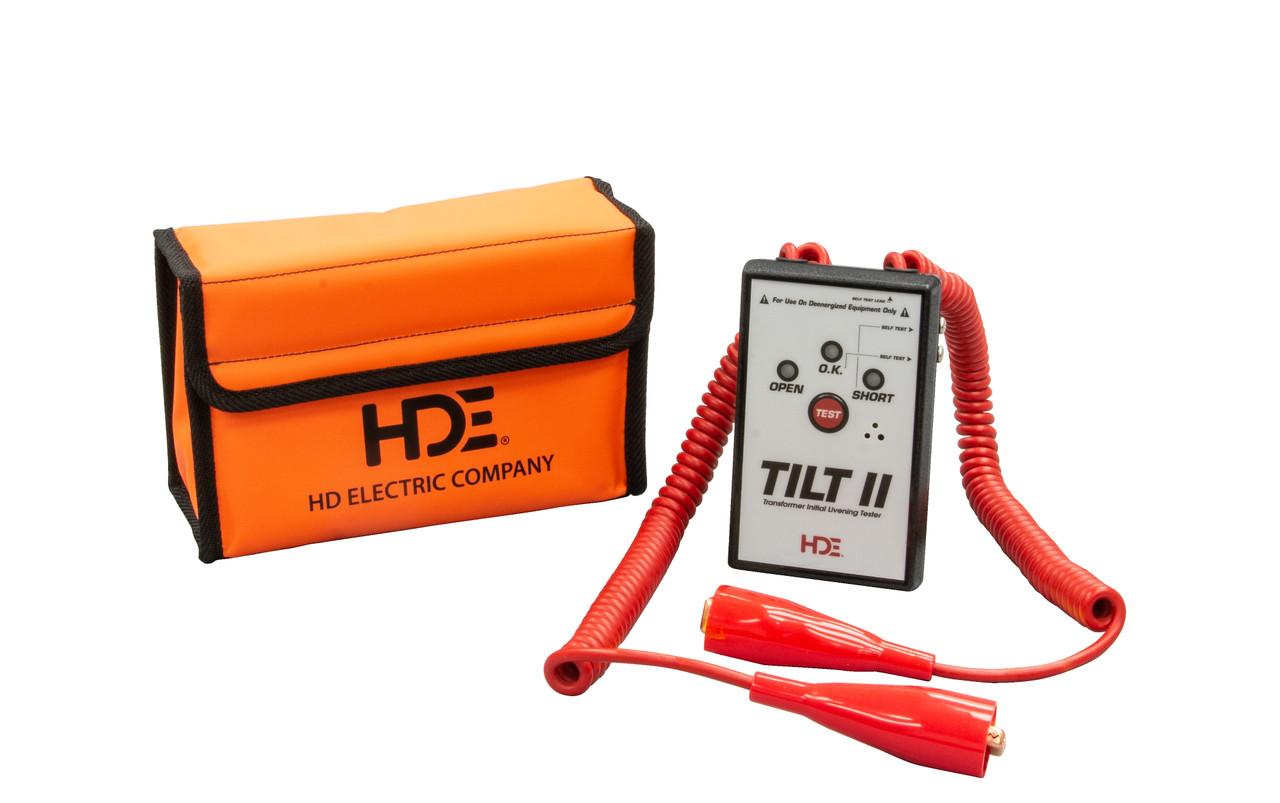 GREENLEE TILT Transformer Tester, Manual Self-Test, Magnet