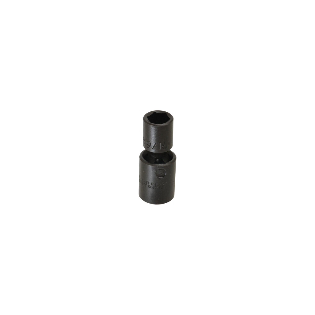 Proto® 1/2" Drive Universal Impact Socket 9/16" - 6 Point 1/ea