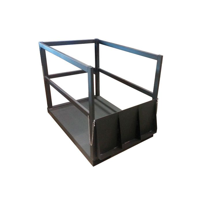 Gas Cylinder Pallet, 14 Cylinder Capacity, With Ramp, Steel - 35216