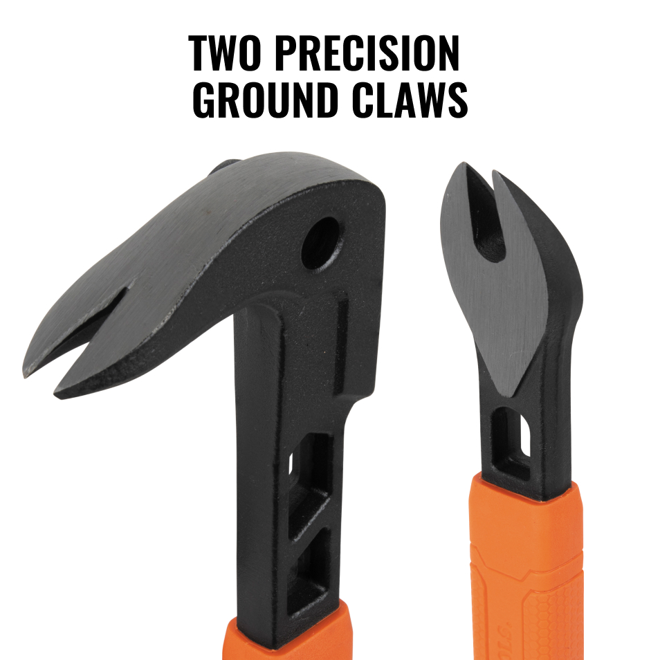 Nail Puller with Integrated Dimpler, 12-Inch