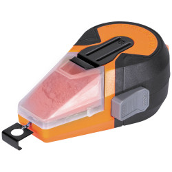 Auto-Retracting Chalk Line with Red Chalk