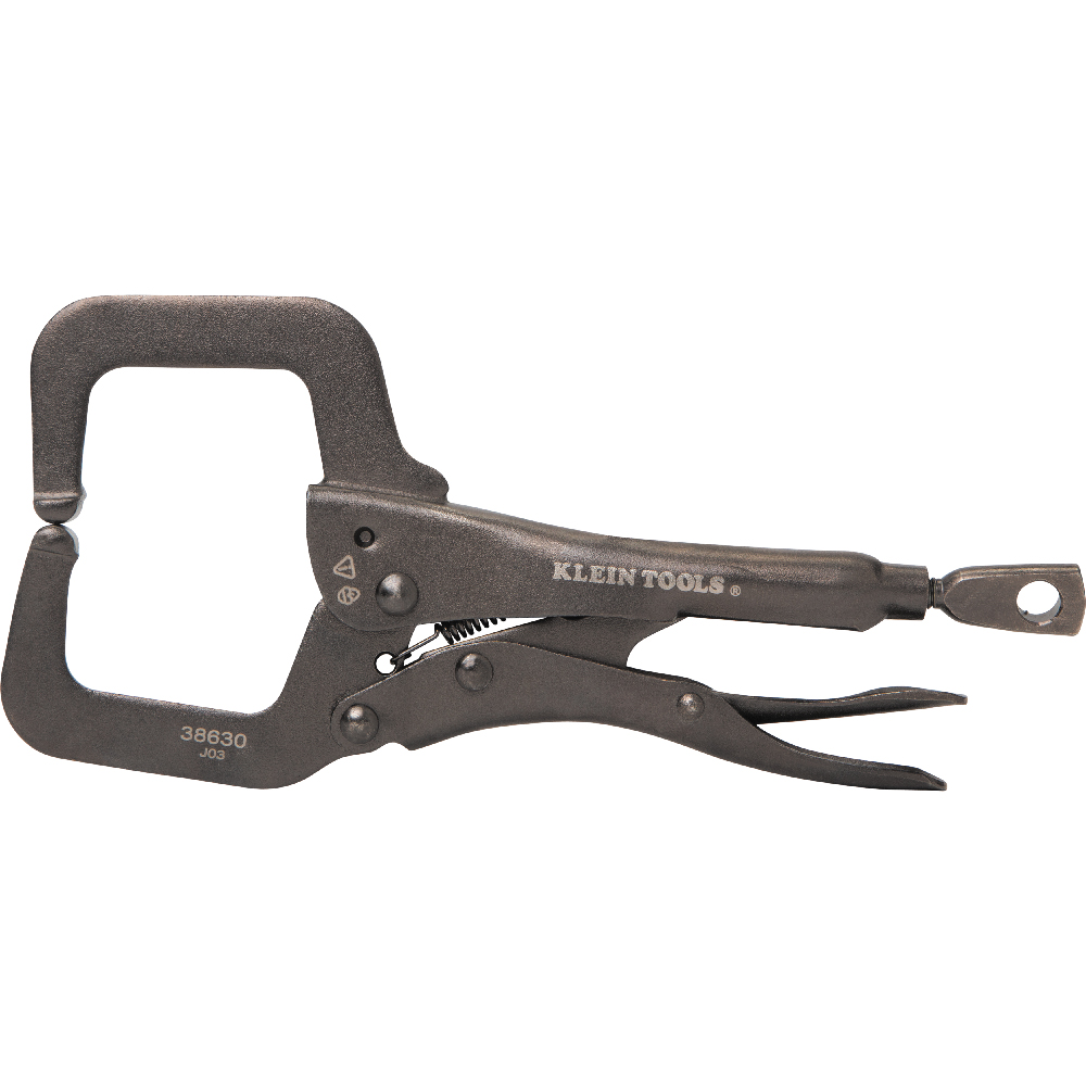 C-Clamp Locking Pliers With Standard Jaws, 6-Inch