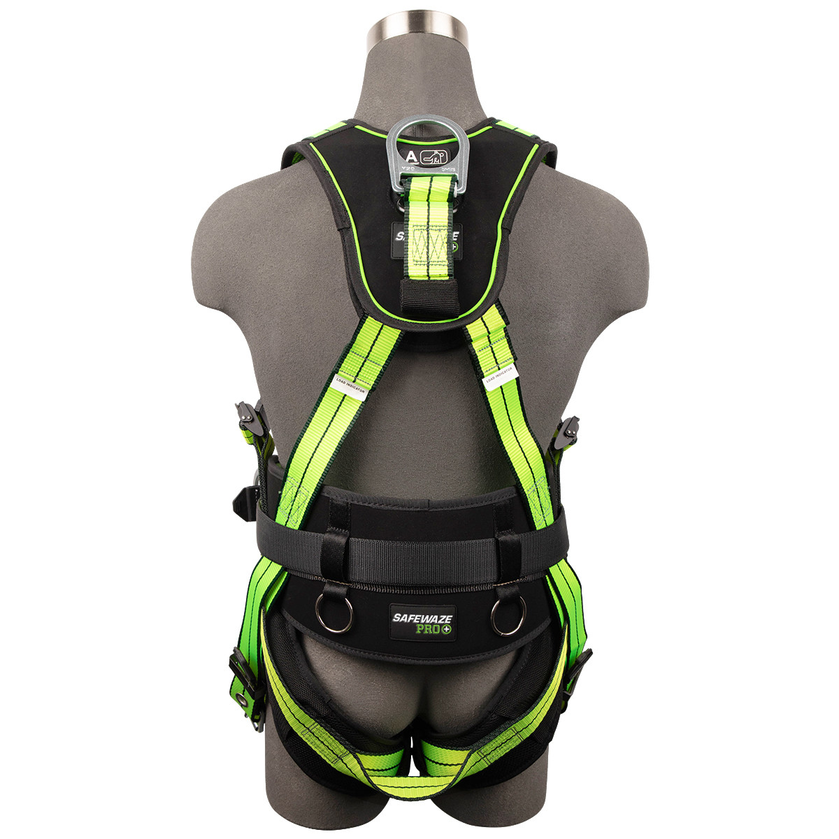SafeWaze PRO+ Construction Harness: 3D, QC Chest, TB Legs  (S)