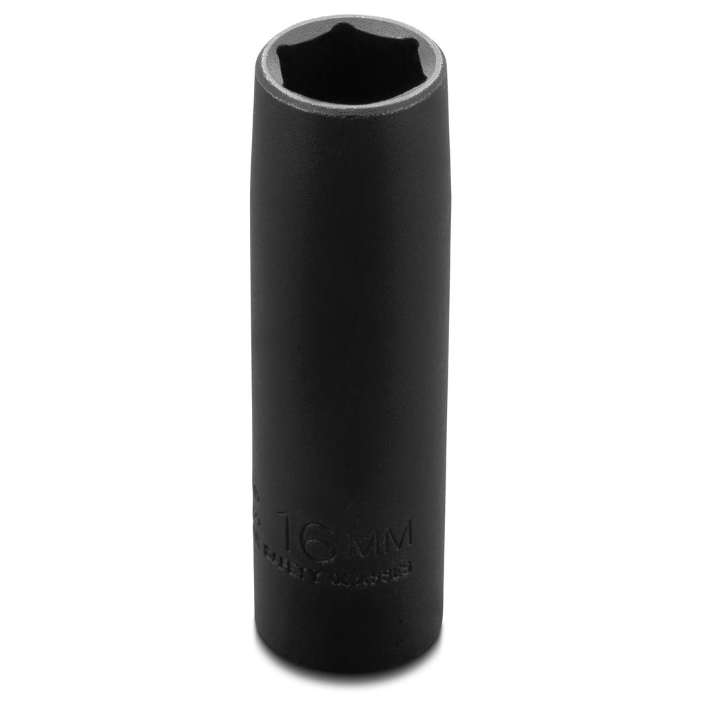 Proto® 1/2" Drive Thin Wall Deep Impact Socket 16 mm - 6 Point
