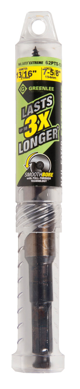 GREENLEE 13/16 x 7.62 Nail Eater® Bit