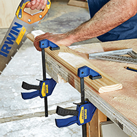 IRWIN BAR CLAMP 6PC SET 4 MINIS 2 MICROS