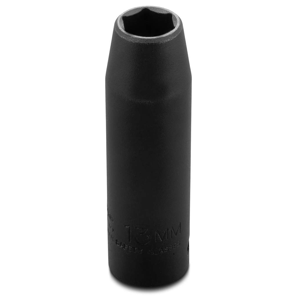 Proto® 1/2" Drive Thin Wall Deep Impact Socket 13 mm - 6 Point 1/ea