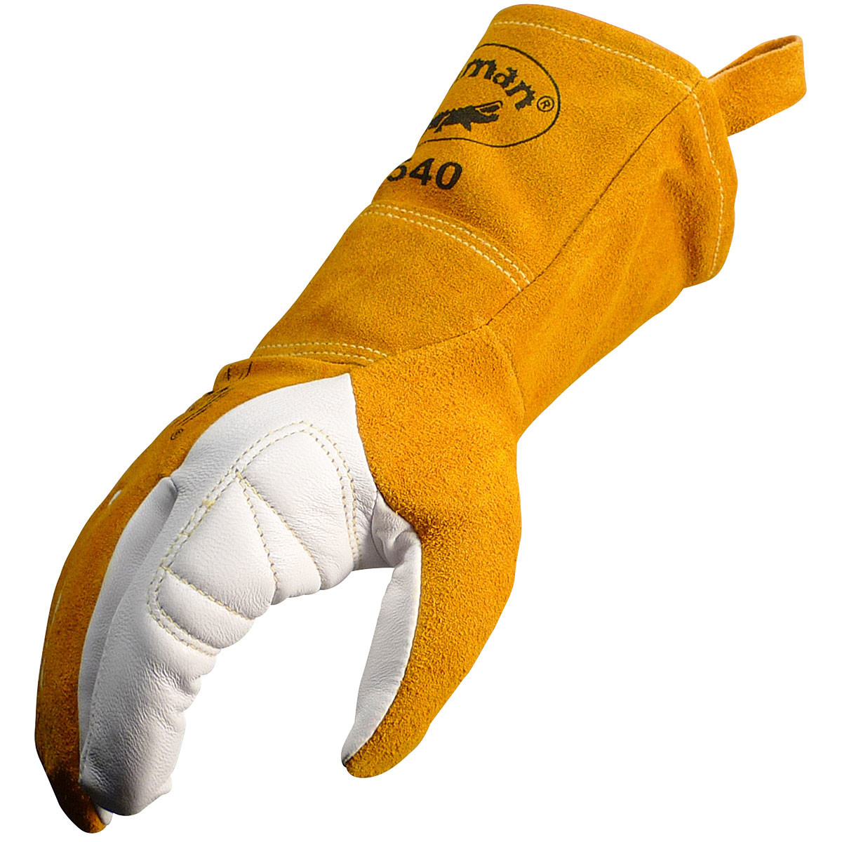 Caiman® 1540  Hand Protect-Welding, Size XL, Gold