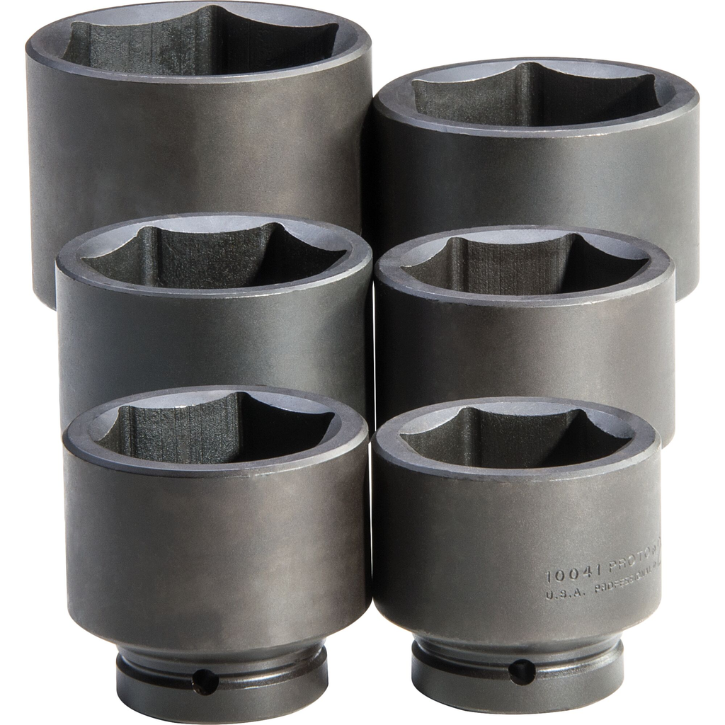 Proto® 1" Drive 6 Piece Impact Socket Set - 6 Point