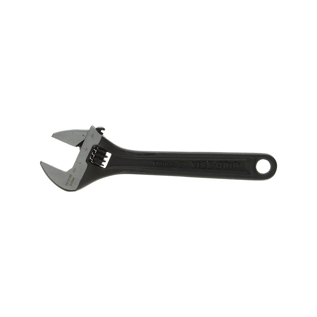 IRWIN 6" ADJ WRENCH - STEEL HANDLE