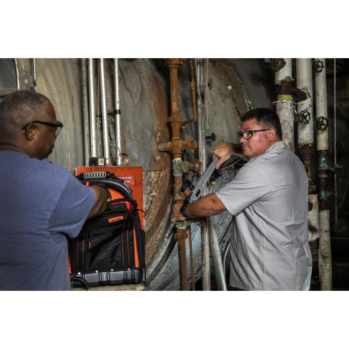 PIPE WRENCH,18",OFFSET,ALUMINUM