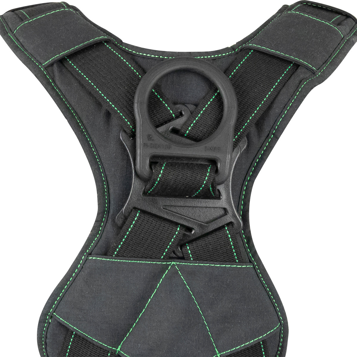 SAFEWAZE Arc Flash Construction Harness: DE 3D, DE QC Chest, TB Legs (XS)
