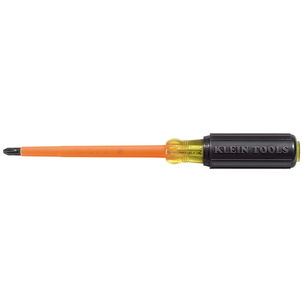 KLEIN 4'' Round Shank Screwdriver #2 Phillips