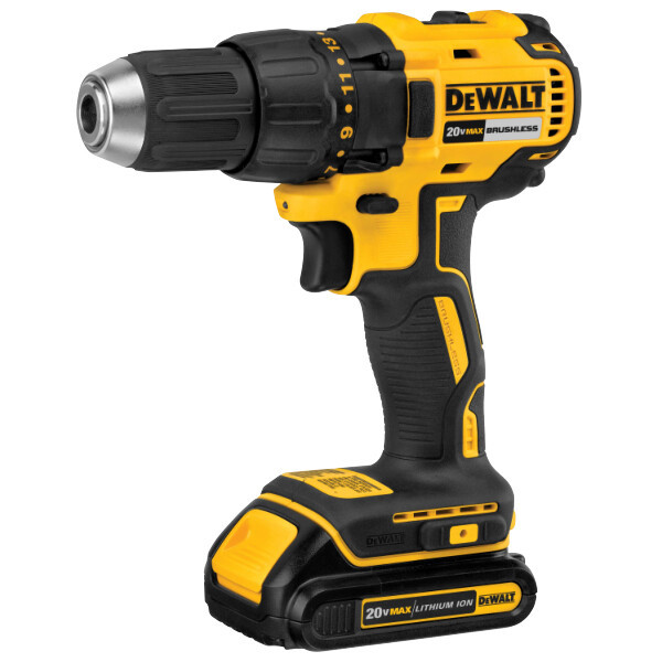 DEWALT 20V MAX* XTREME Cordless Brushless 1/2 in Drill Driver Kit (2) Lithium Ion Batteries with Charger