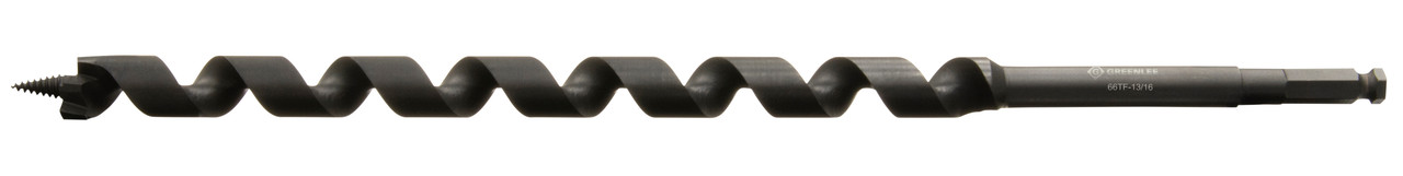 GREENLEE 13/16" x 18" Nail Eater® Extreme Black Utility Auger Bits
