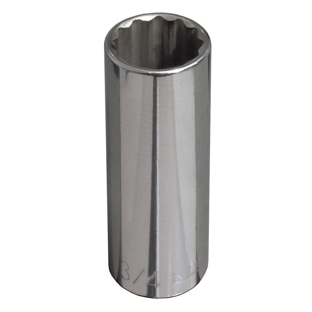 KLEIN 1/2'' Drive 11/16'' Deep 12 Point Socket
