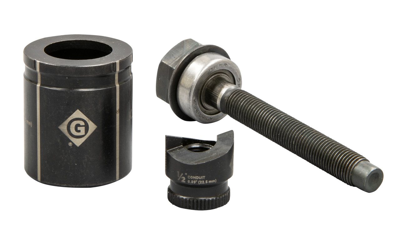 GREENLEE 1/2" Conduit Size Slug-Buster® Manual Knockout Set