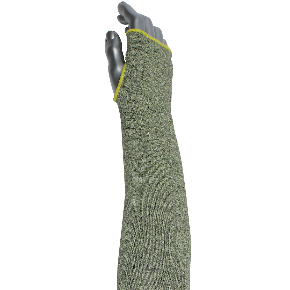 Kut Gard® S13ATAFR/2HA-ES6-T  Cut Resistant Sleeve, Size 22", Green, ANSI A2