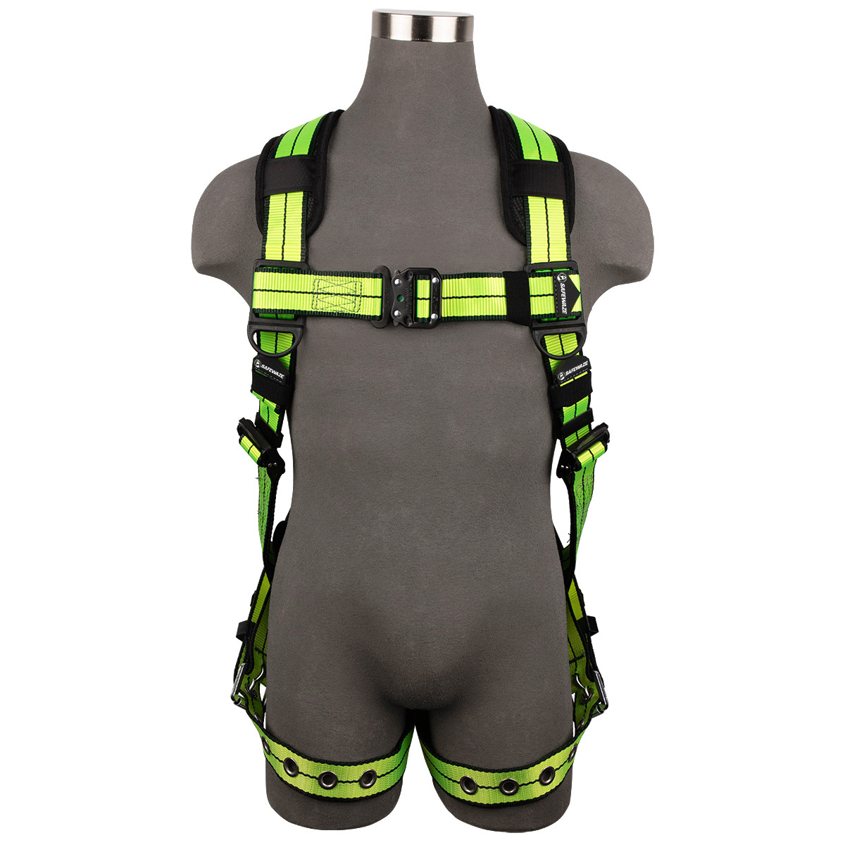 SafeWaze PRO+ Full Body Harness: 1D, QC Chest, TB Legs  (S/M)