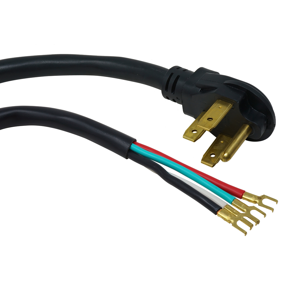 Southwire 4ft 6/2-8/2 SRDT Round Range Cord (Black) 6/BX