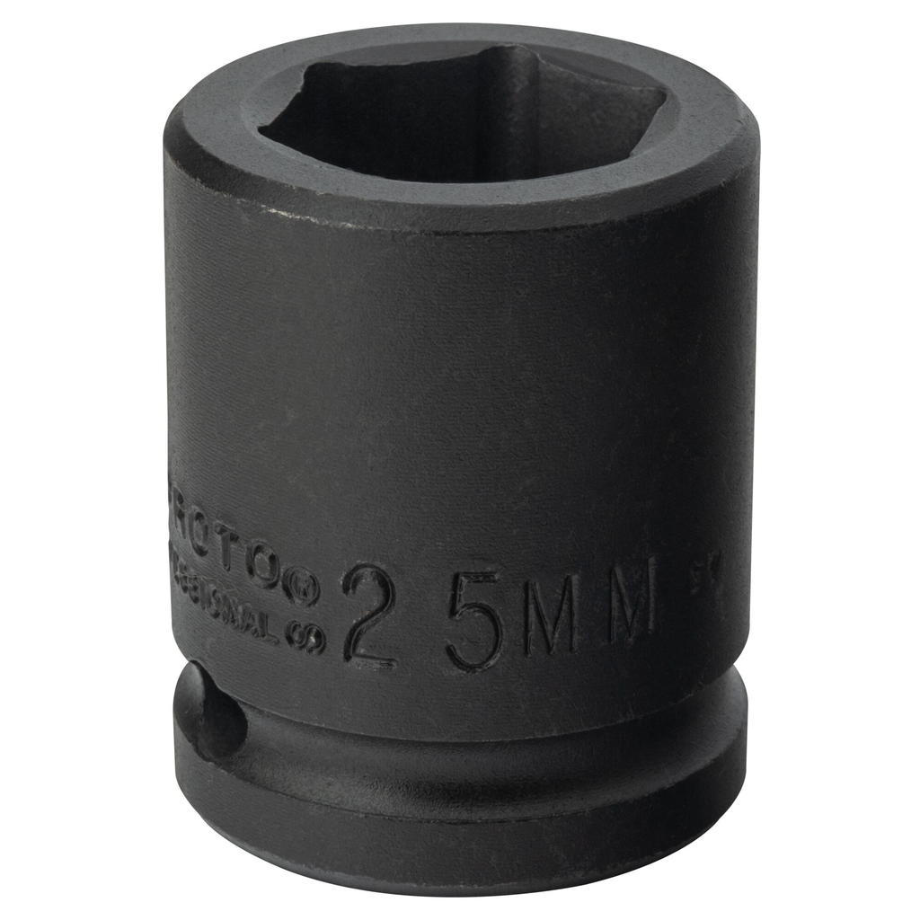 Proto® 3/4" Drive Impact Socket 25 mm - 6 Point 1/ea