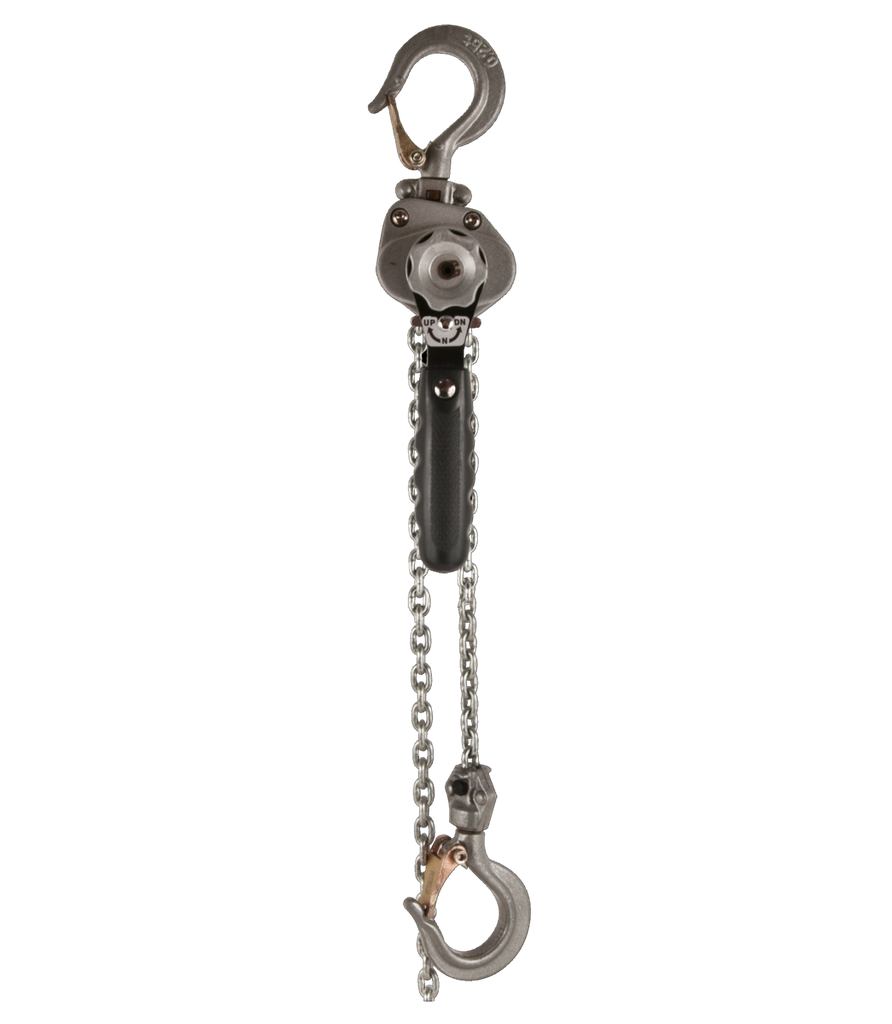 JLH-25-5, 1/4-Ton Compact Lever Hoist With 5' Lift