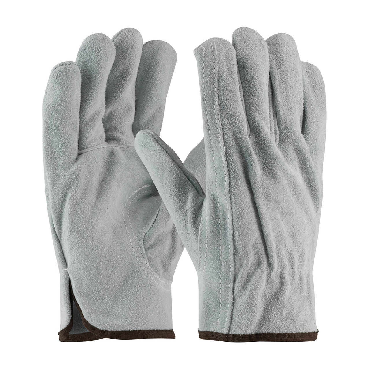 PIP® 69-189  Leather Drivers, Size L, Gray