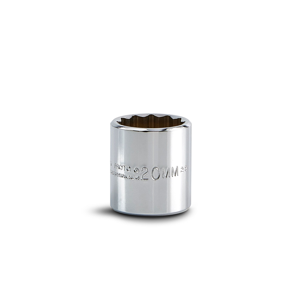 PROTO Skt 3/8 Dr 20Mm 12 Pt
