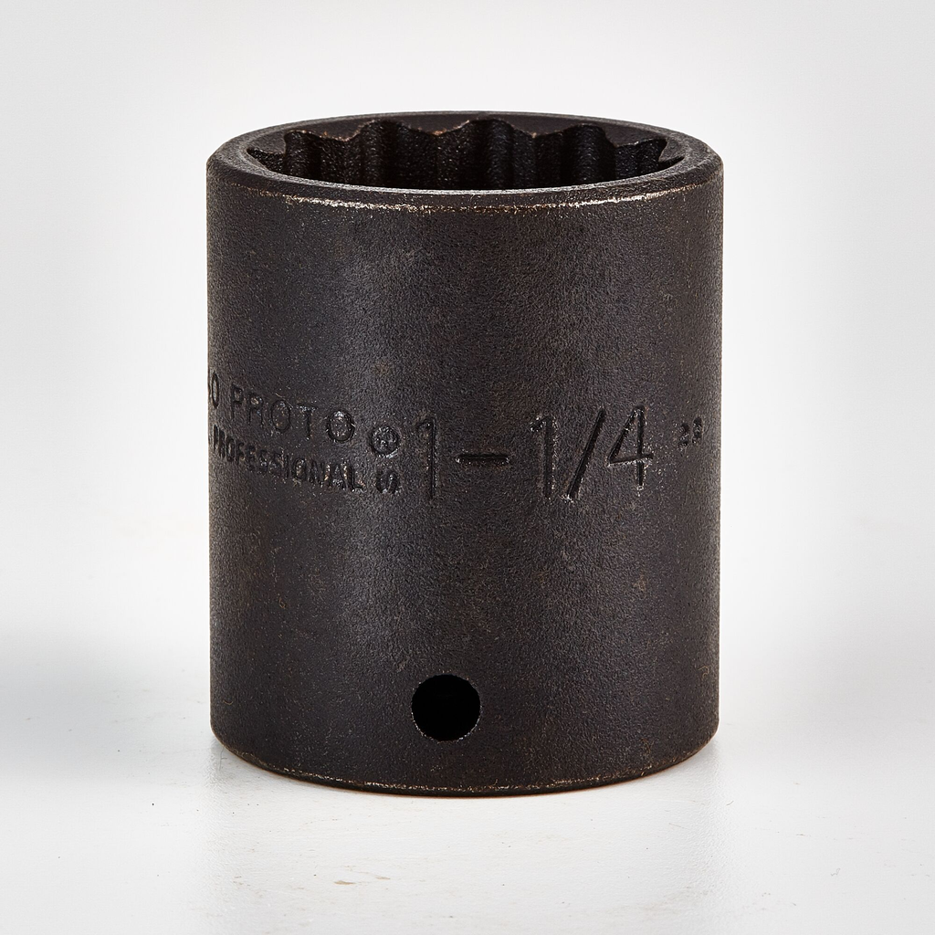 Proto® 1/2" Drive Impact Socket 1-1/4" - 12 Point 1/ea