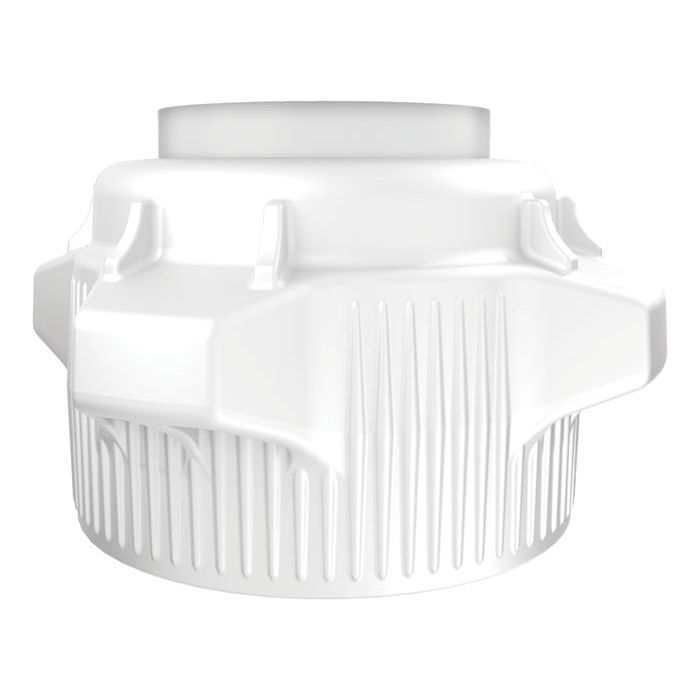 83mm Carboy Cap, Open Top, Closed Adapter - 12894