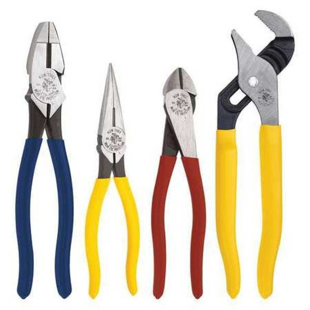 Klein PLIER COMBO W PUMP 4 PC*