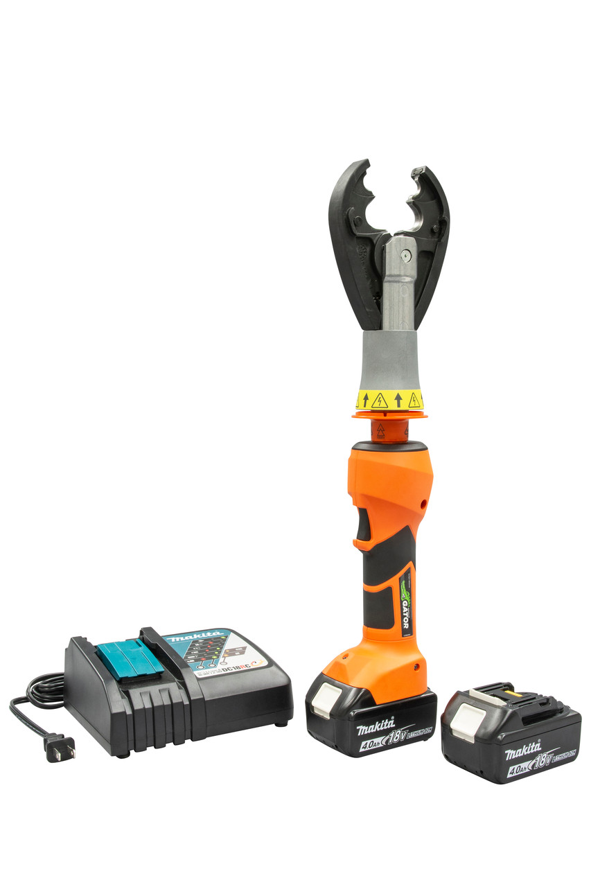 GREENLEE 6 Ton Insulated Crimper with CJD30 Head and 120V Charger