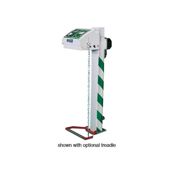 Pedestal Mount, Closed ABS Bowl, Hughes Eye/Face Wash, Freeze Protected, Galvanized Pipe, 120V C1D2 - H45GP-1H