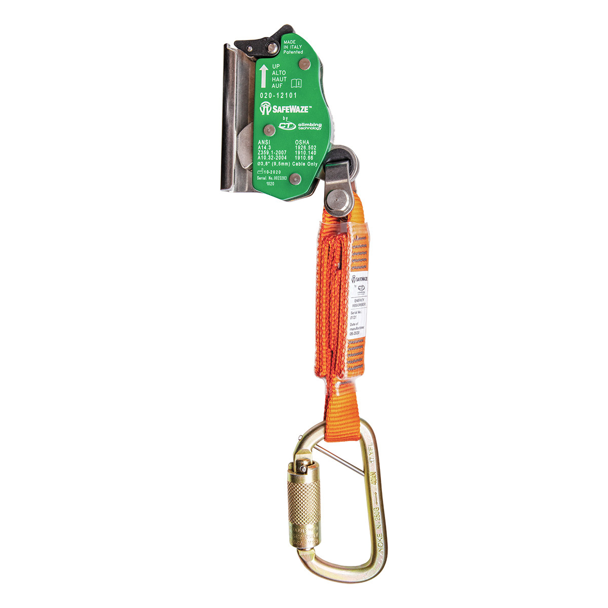 SafeWaze EVO 3/8 - Detachable Cable Sleeve (GRAB) 