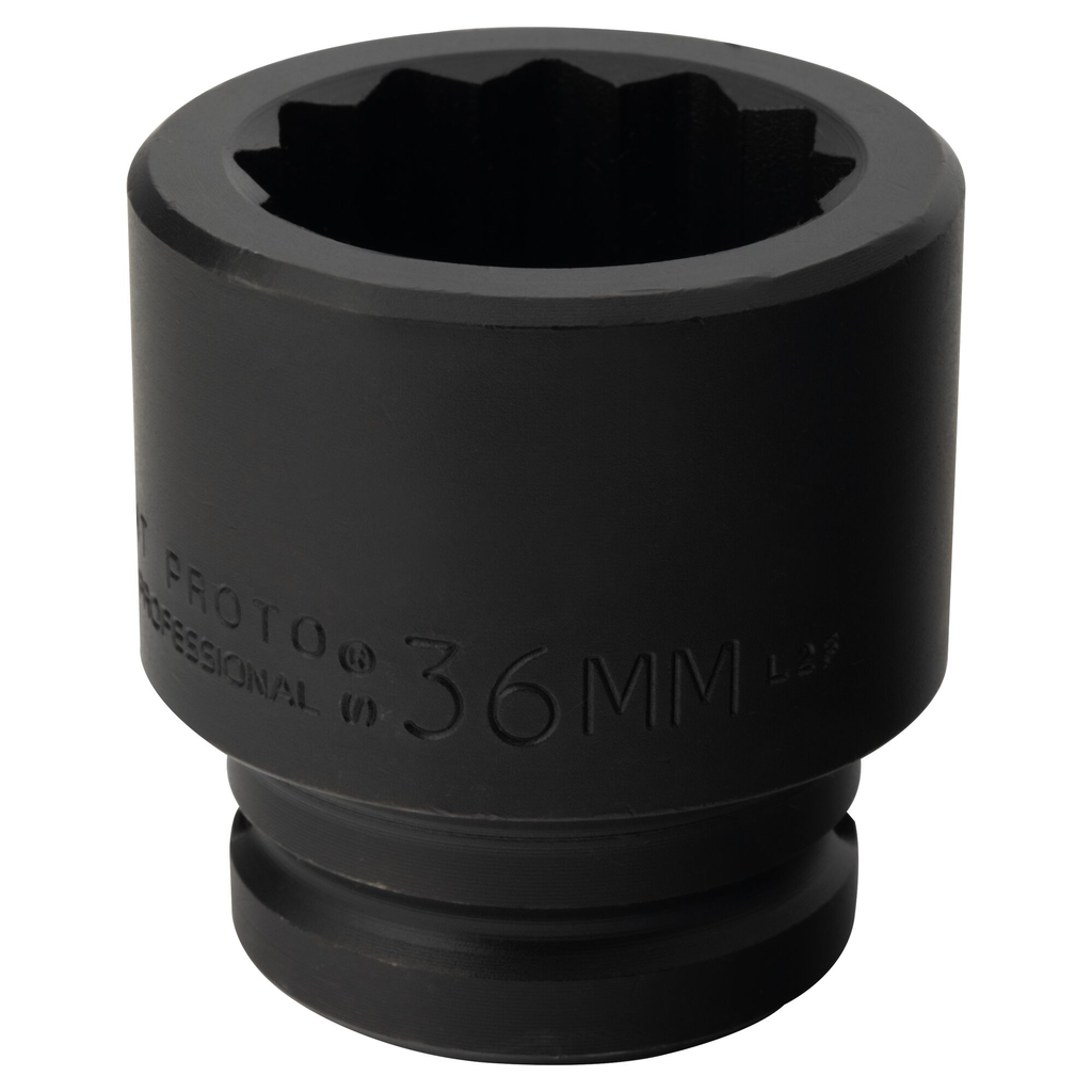 Proto® 3/4" Drive Impact Socket 36 mm - 12 Point 1/ea