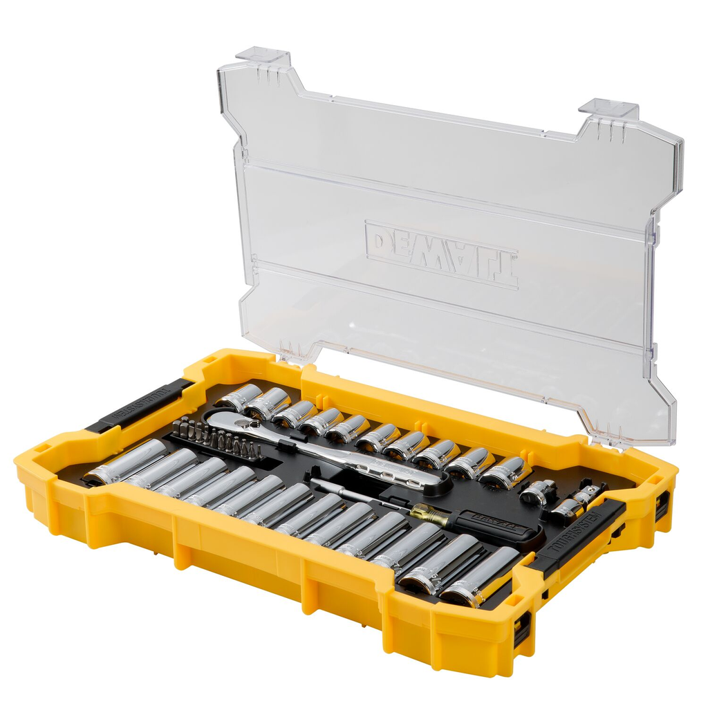3/8 & 1/2IN DR 85PC MTS + TS TRAYS & LID