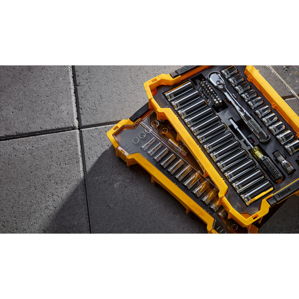 3/8 & 1/2IN DR 85PC MTS + TS TRAYS & LID