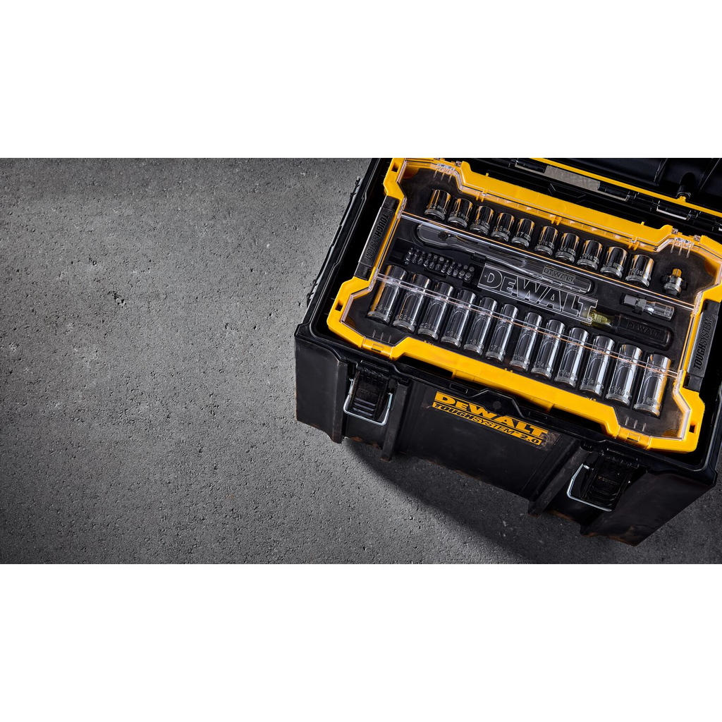 3/8 & 1/2IN DR 85PC MTS + TS TRAYS & LID
